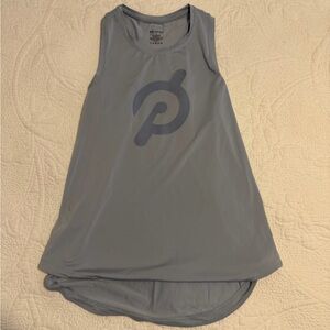 Peloton Women’s Gray Athletic Tank with Logo